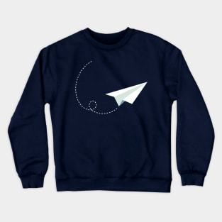 Adventure Paper Plane Crewneck Sweatshirt